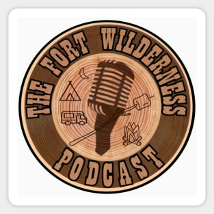 The Fort Wilderness Podcast Logo Sticker